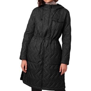 Bernardo - Chevron Quilted Puffer, black, Small (fits like Medium)